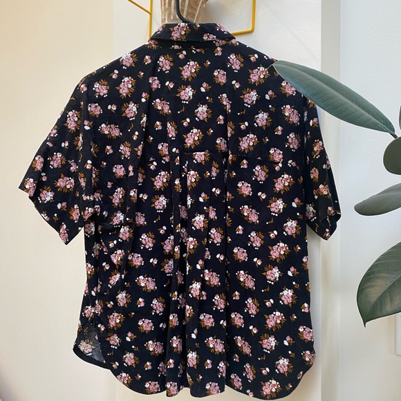 Madewell corduroy daily shirt in Homestead bouquet print - Picture 3 of 3